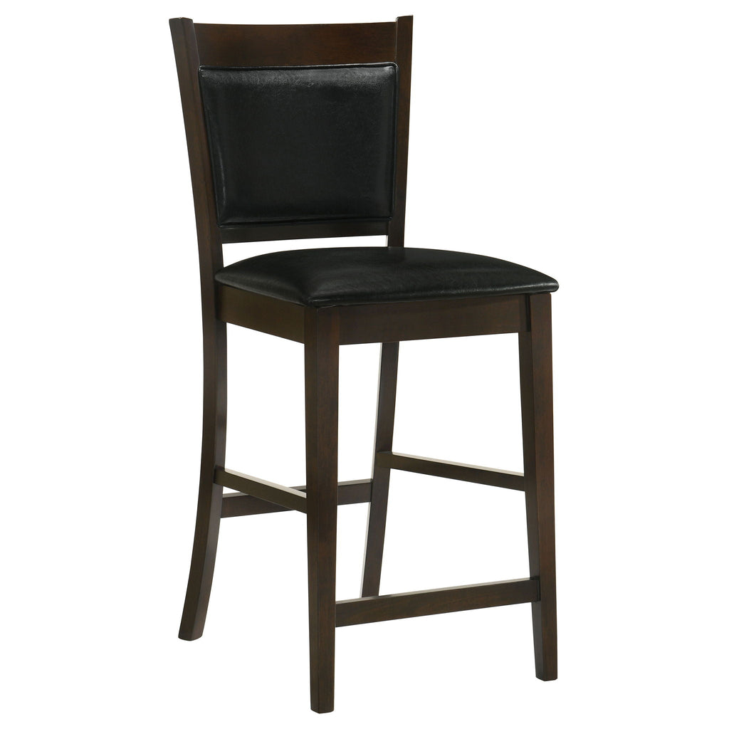 Jaden 5-piece Square Counter Height Dining Set Espresso by Unique Piece Furniture
