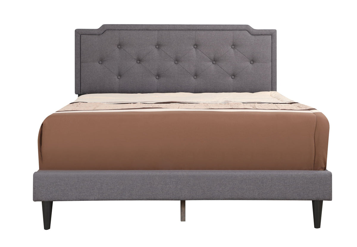 Button Tufted Bed Charming For Cozy Spaces by Unique Piece Furniture