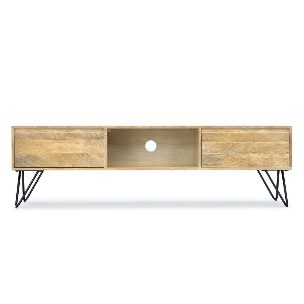 Hunter - Handcrafted TV Media Stand - Natural by Unique Piece Furniture