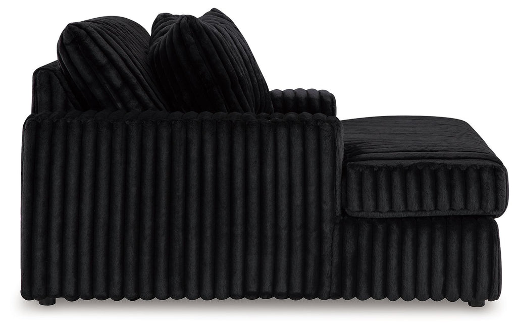 Midnight-Madness - Oversized Chaise by Unique Piece Furniture