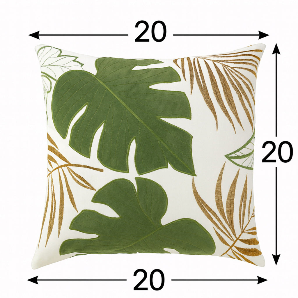 Autumn Vibes Leaf Accent Pillow by Unique Piece Furniture