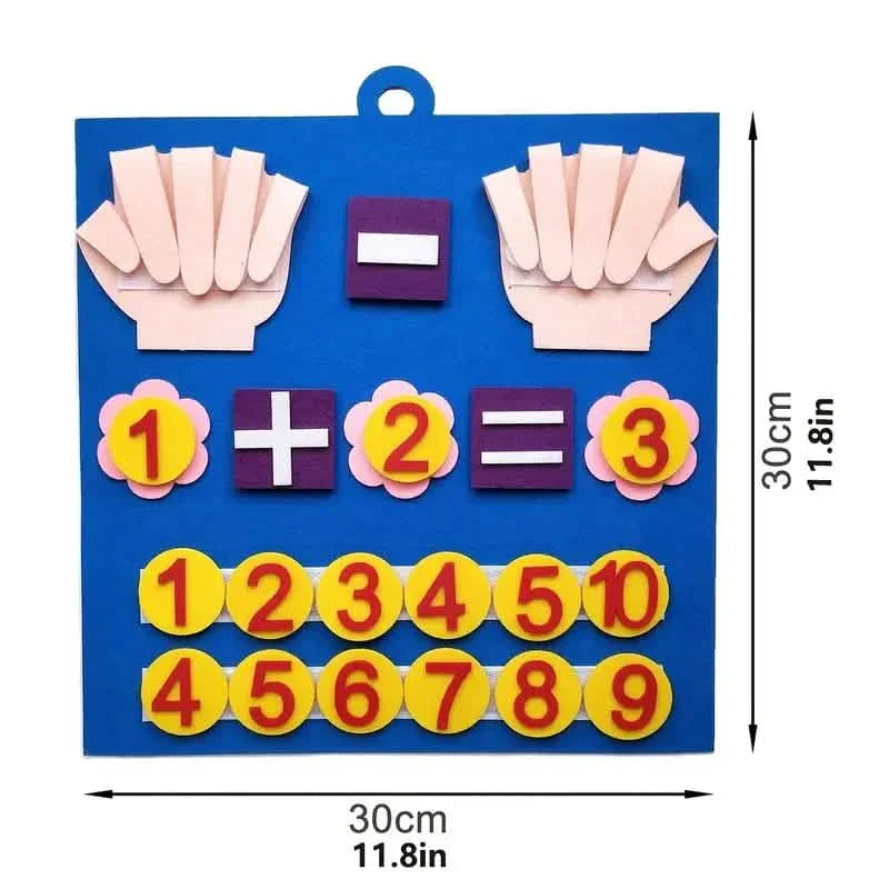 Felt Board Finger Numbers Counting Toy by DailySale