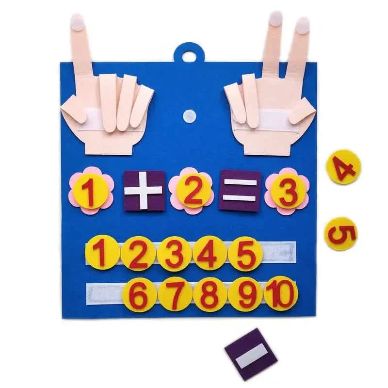 Felt Board Finger Numbers Counting Toy by DailySale