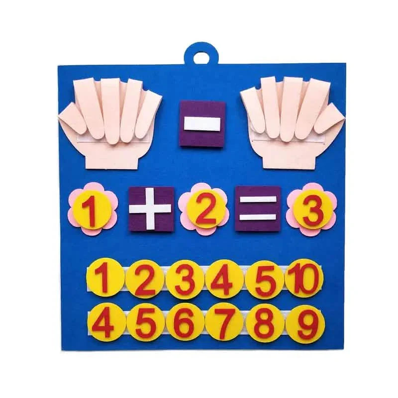 Felt Board Finger Numbers Counting Toy by DailySale