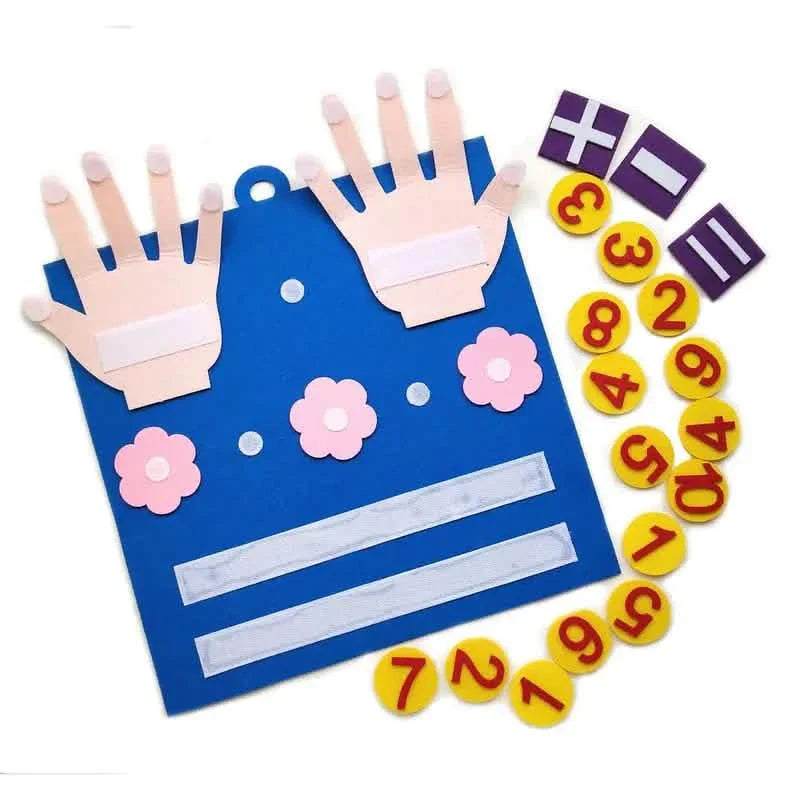 Felt Board Finger Numbers Counting Toy by DailySale