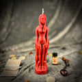 Female Figural Candle Spell Kit - Sympathetic Magic & Personal Power by Parlour of Wonders