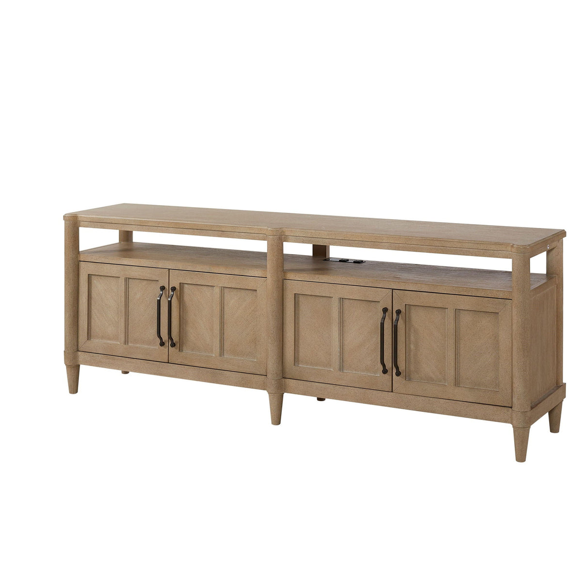Entertainment Console With Storage - Sand by Unique Piece Furniture