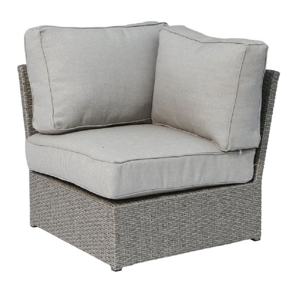 Comfortable Modern Patio Rattan Sectional Set With Cushions by Unique Piece Furniture