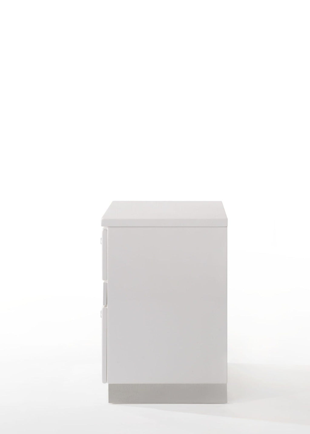 Naima II - High Gloss Nightstand - White by Unique Piece Furniture