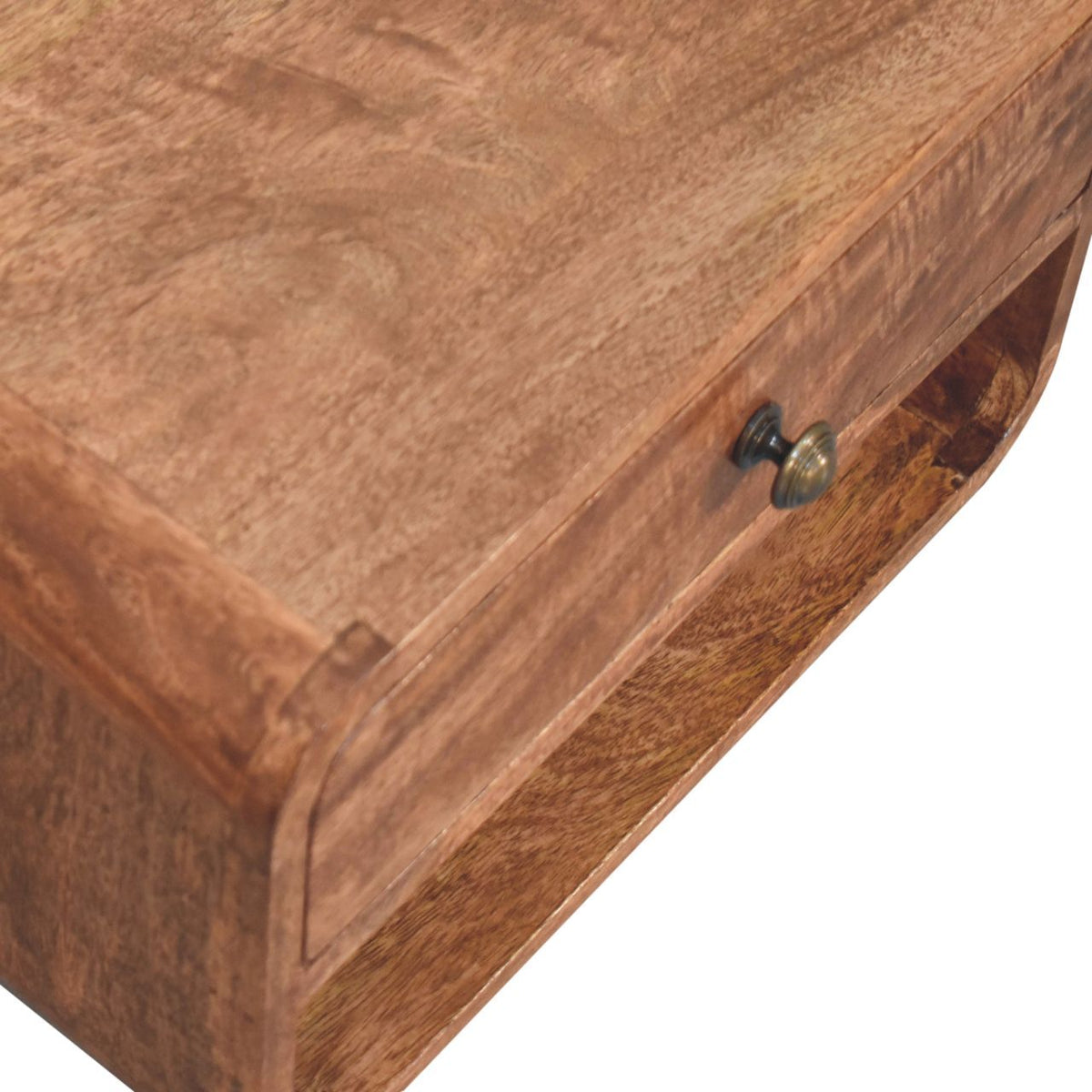 Curve Upper Slot Floating Nightstand by Unique Piece Furniture