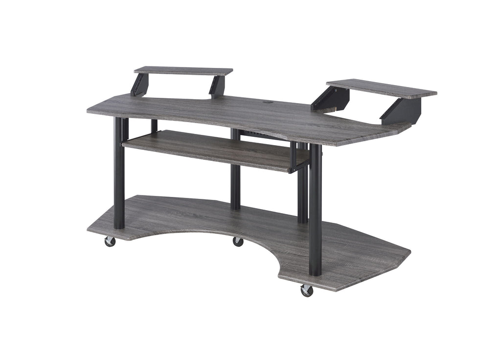 Eleazar - Music Recording Studio Desk - Wood by Unique Piece Furniture