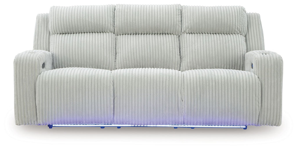 Forest Lake - Power Reclining Sofa With Adj Headrest by Unique Piece Furniture