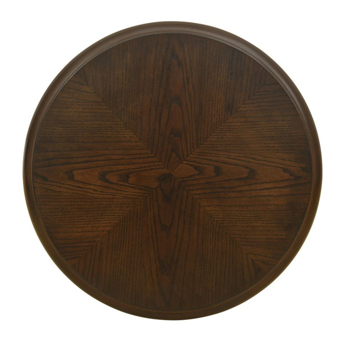 Philippe - Round End Table With Shelf - Brown by Unique Piece Furniture