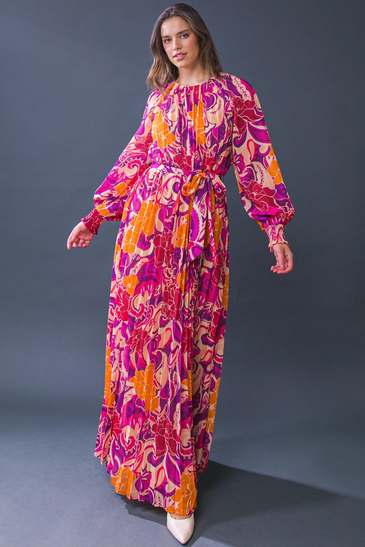 CHANGING LOCATIONS WOVEN MAXI DRESS by Flying Tomato