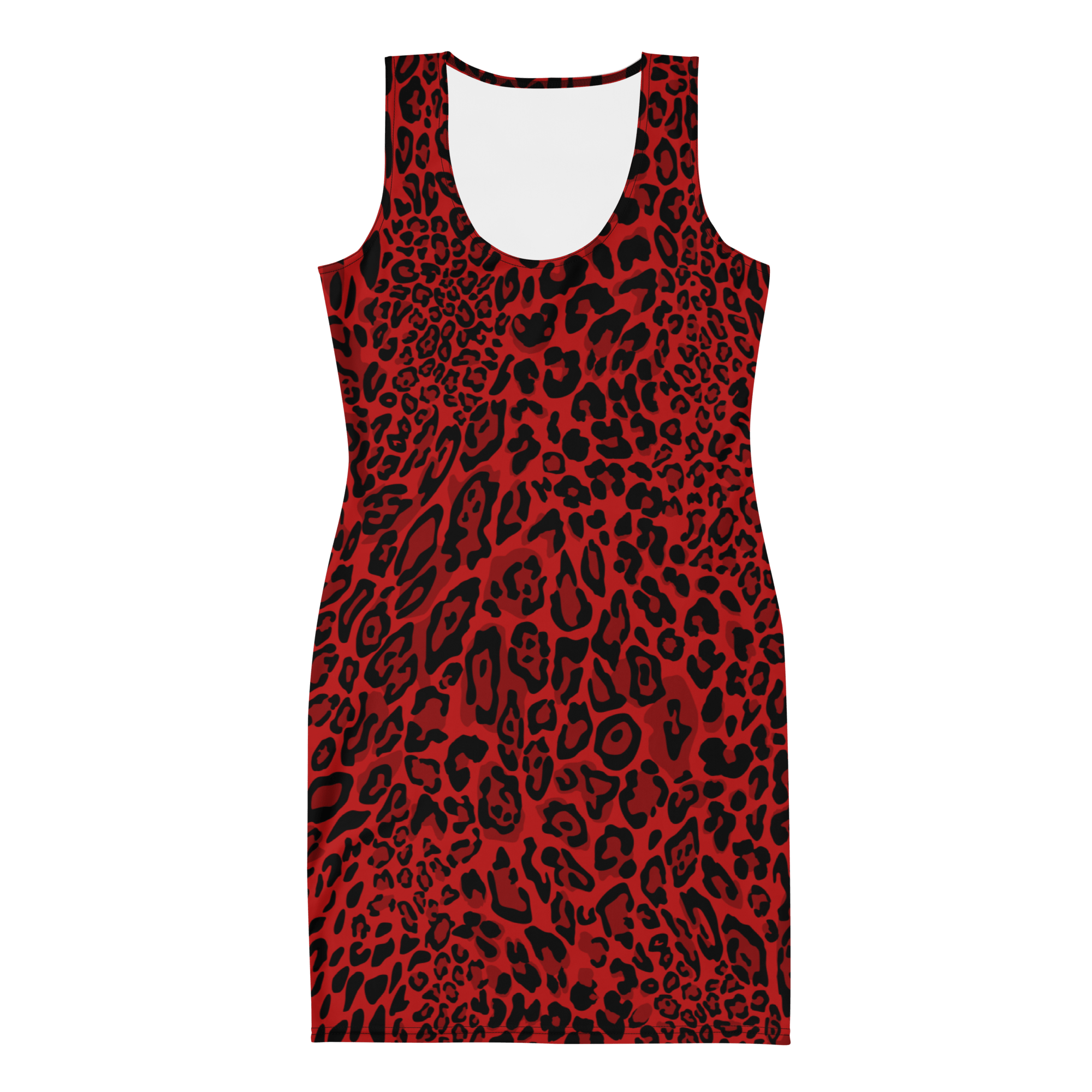 Fire Feline Bodycon Dress by Goth Cloth Co.