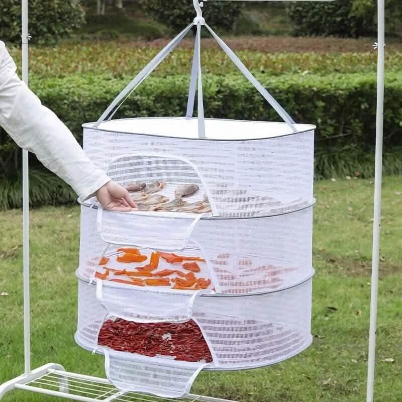 Fishing Net Hanging Dryer Bag Mesh Clothes Drying Basket Rack by DailySale