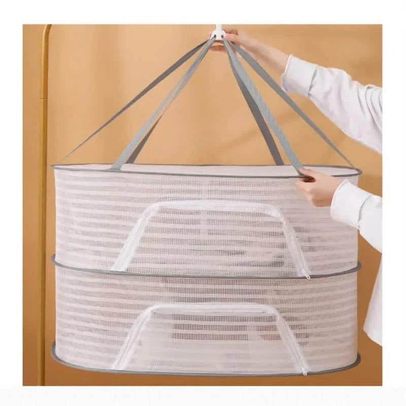 Fishing Net Hanging Dryer Bag Mesh Clothes Drying Basket Rack by DailySale