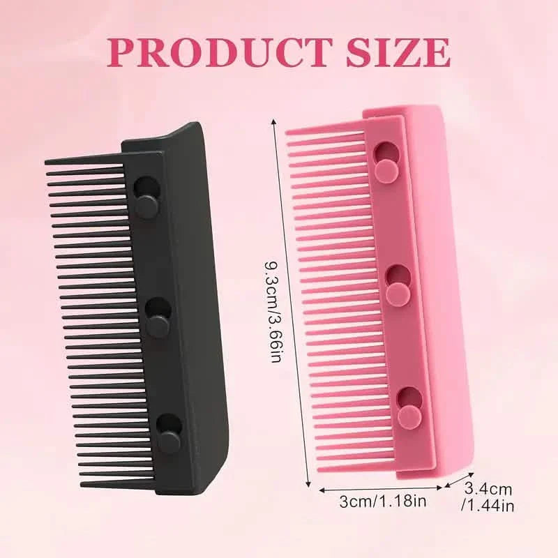 Flat Iron Comb, ABS Plastic Handle Hair Straightener Comb Attachment by DailySale