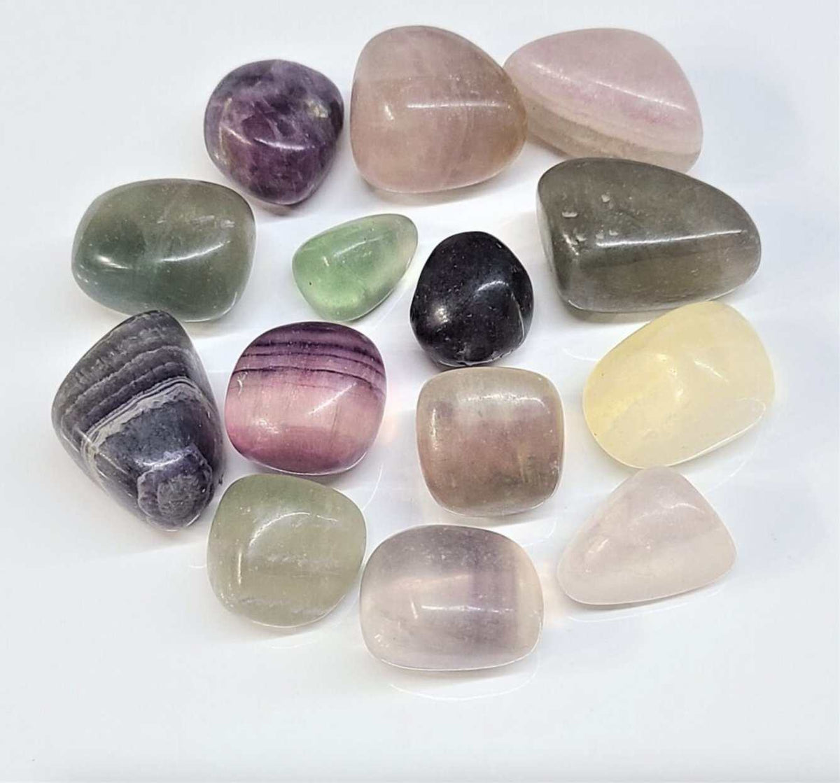Fluorite Tumbled Stone by Sacred Crystals