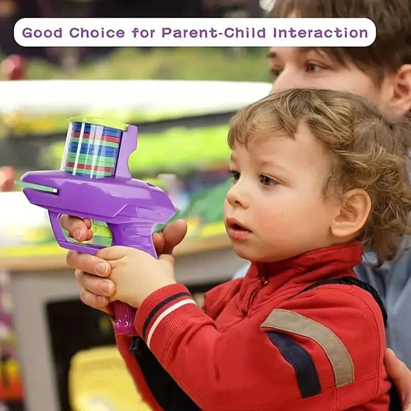 Flying Foam Disc Launcher Handheld Shooter Game by DailySale