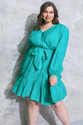 CATCH THE WIND WOVEN MINI DRESS by Flying Tomato