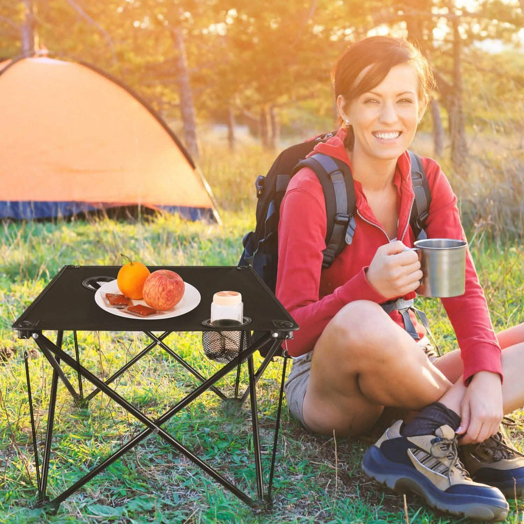Foldable Camping Table Portable Travel Desk by DailySale