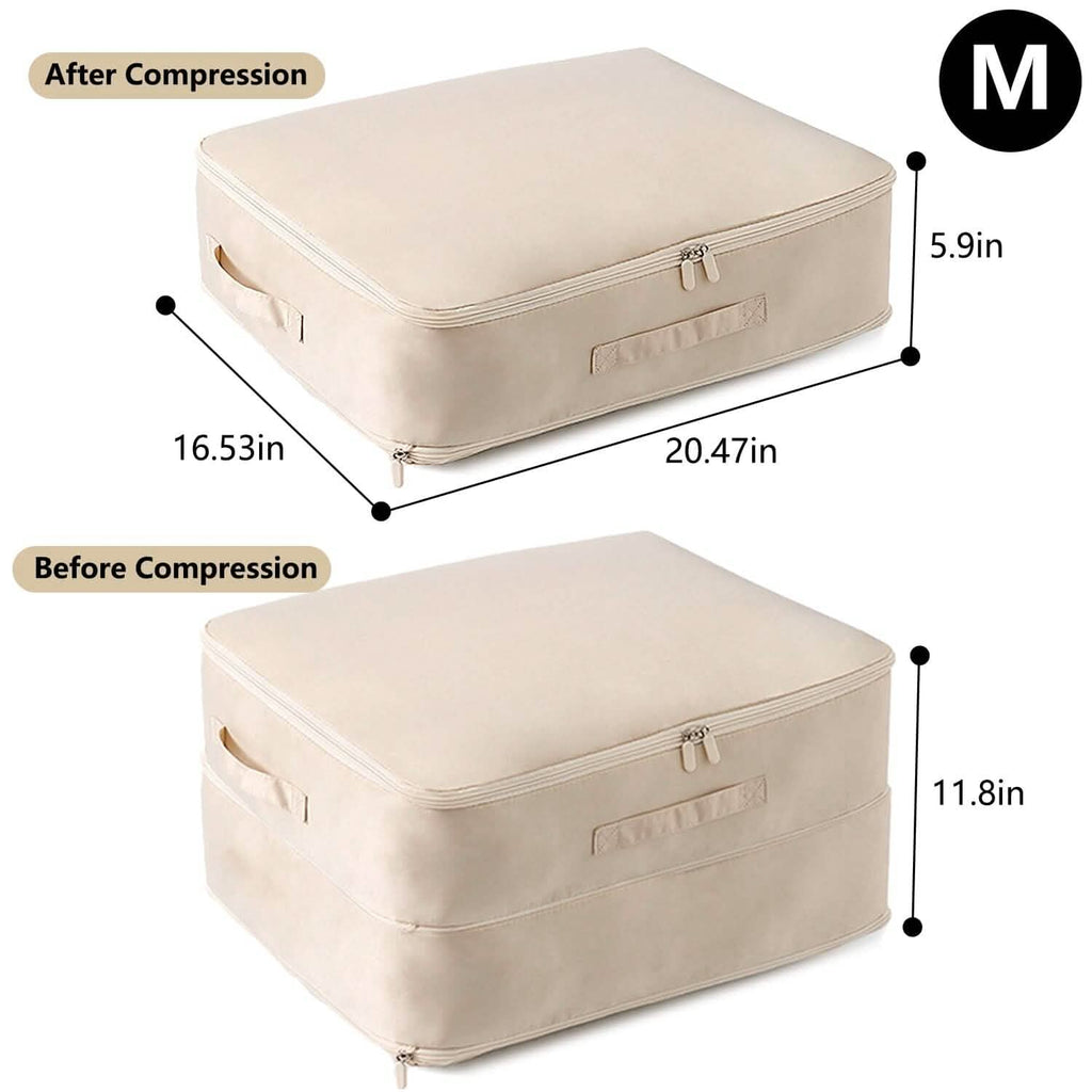 Foldable Storage Bag with Dual Zippers by DailySale