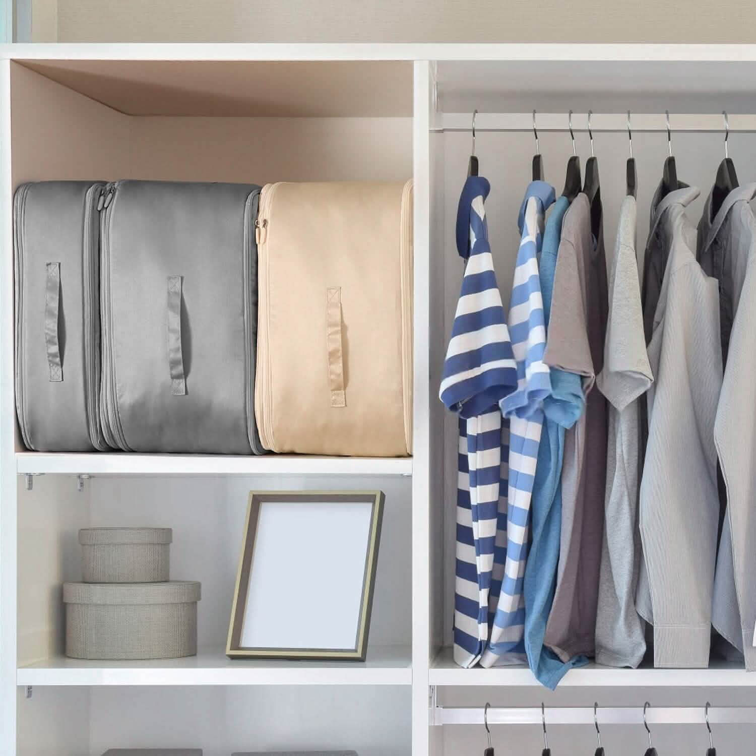Foldable Storage Bag with Dual Zippers by DailySale