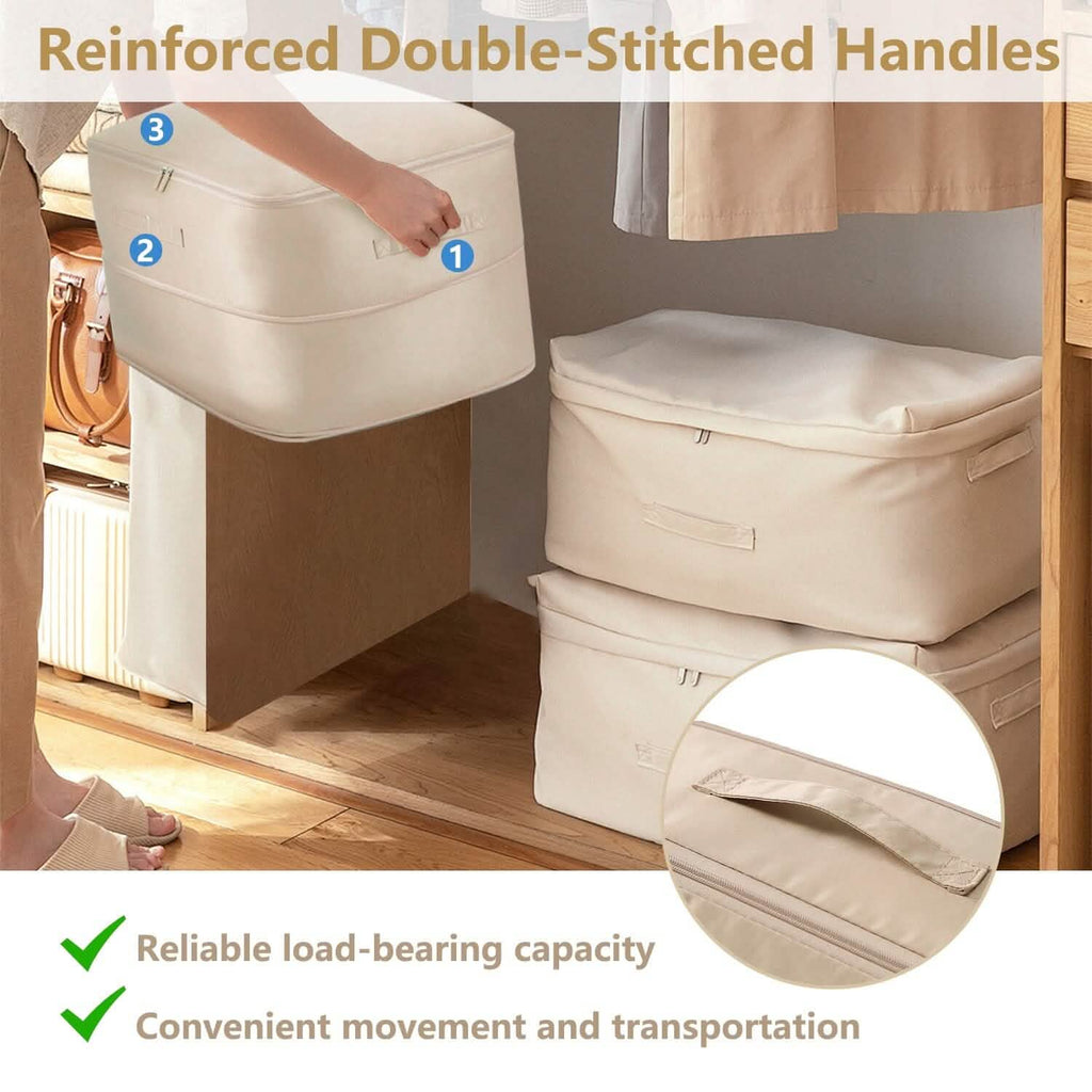 Foldable Storage Bag with Dual Zippers by DailySale