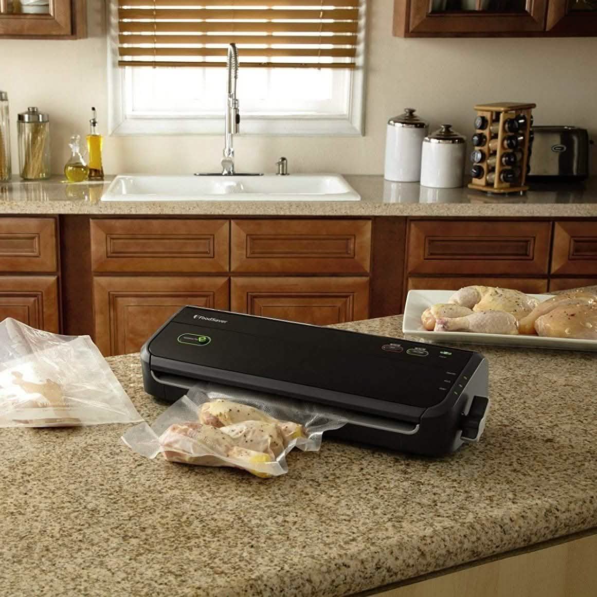 FoodSaver Vacuum Sealer System with Starter Bags & Rolls by DailySale