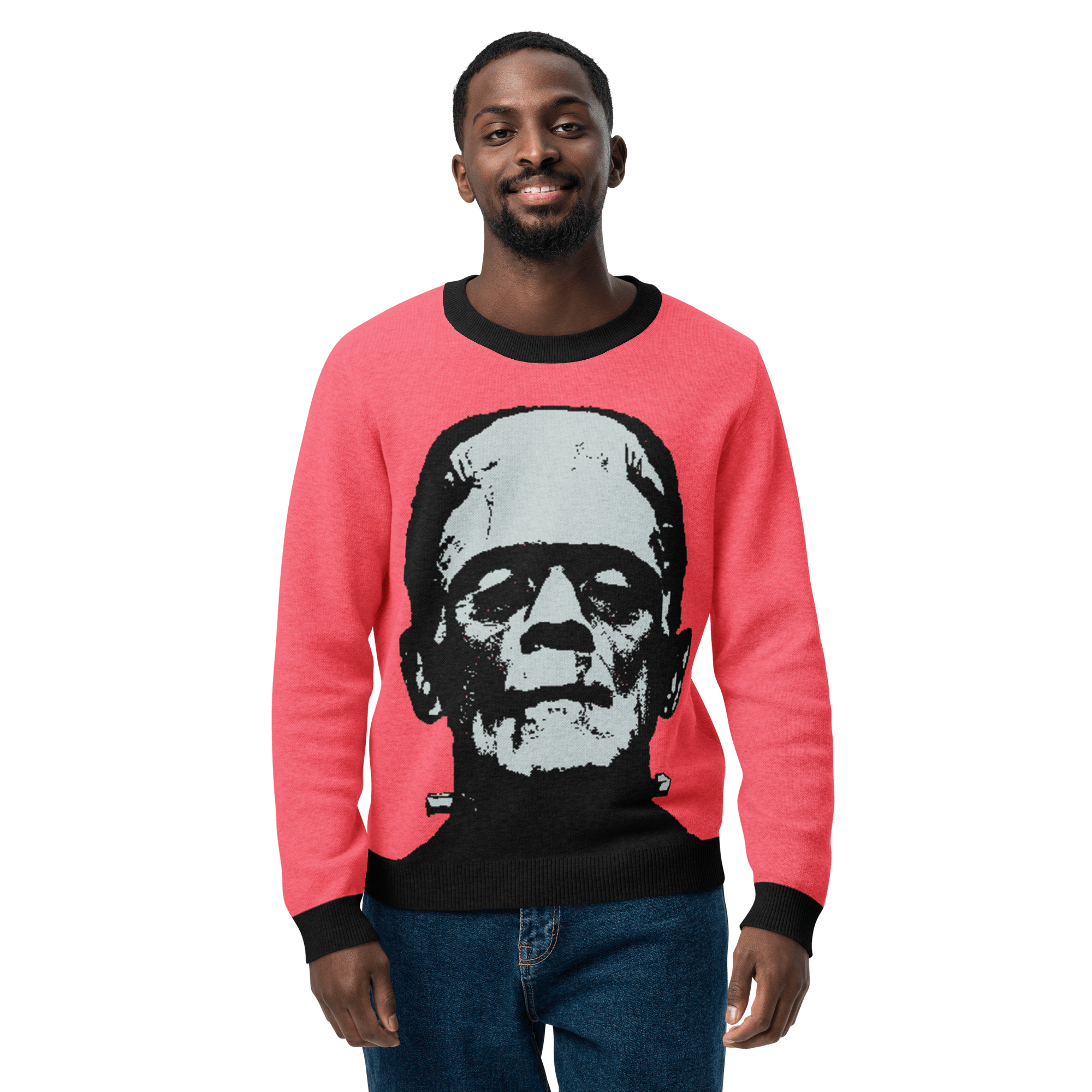 Frankenstein Knit Crewneck Sweater by Goth Cloth Co.