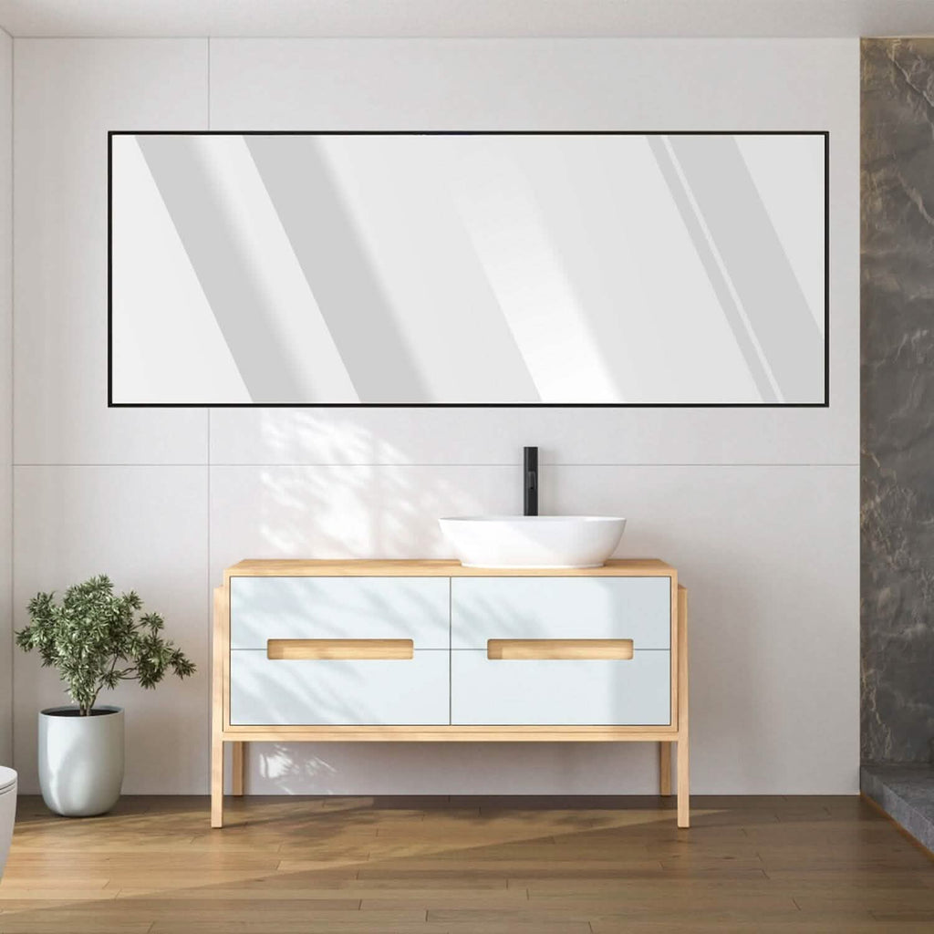 Full Length Mirror Aluminum Alloy Wall Mirror Free Standing Floor by DailySale