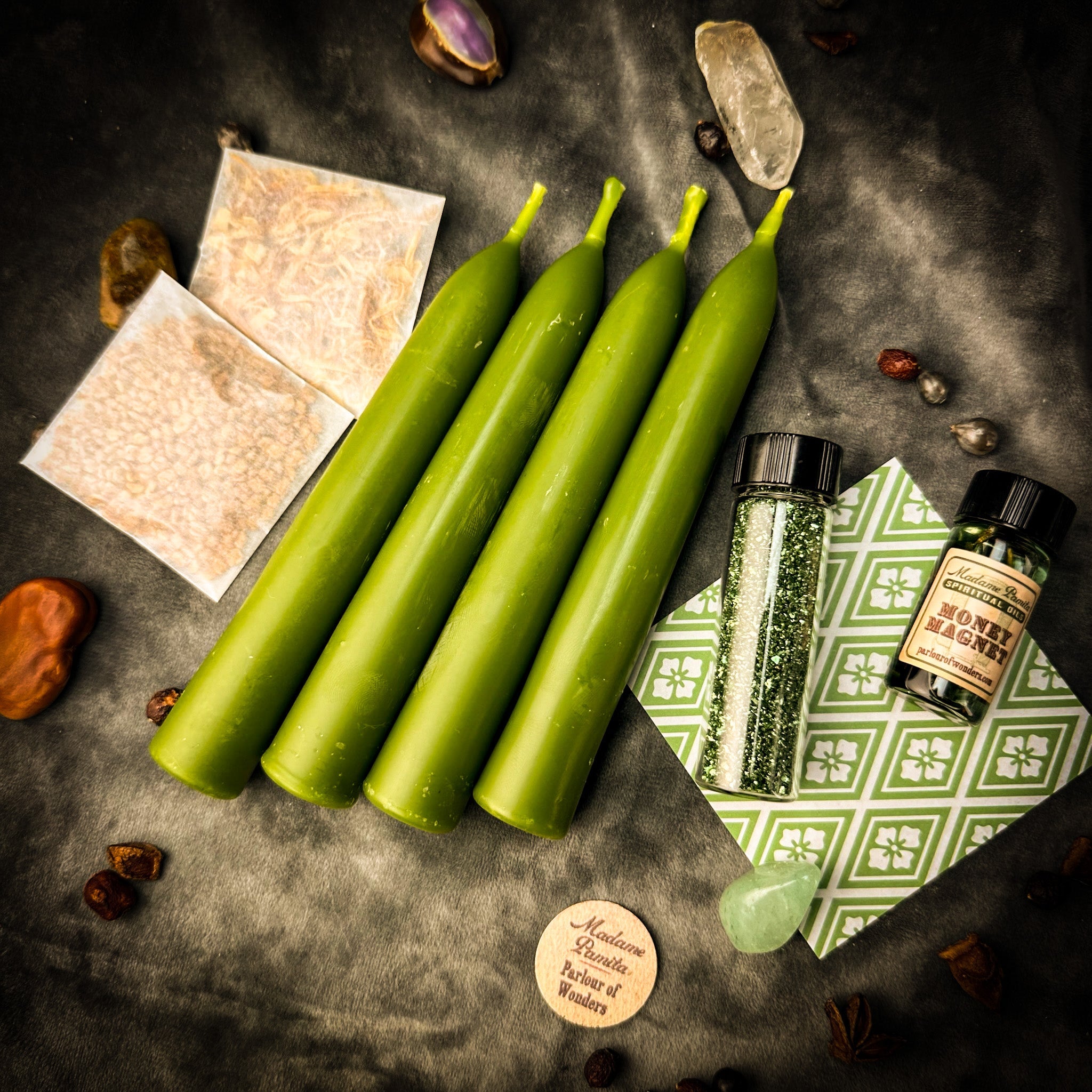Generosity Candle Spell Booster Pack - Add Abundance to Any Candle Spell Kit by Parlour of Wonders