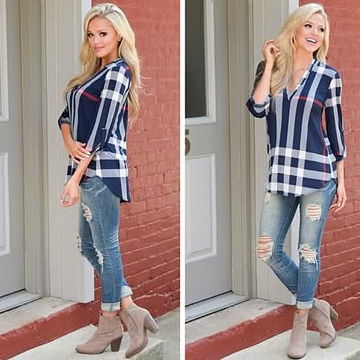 Londonite Shirt In Playful Plaids - Assorted Sizes by DailySale