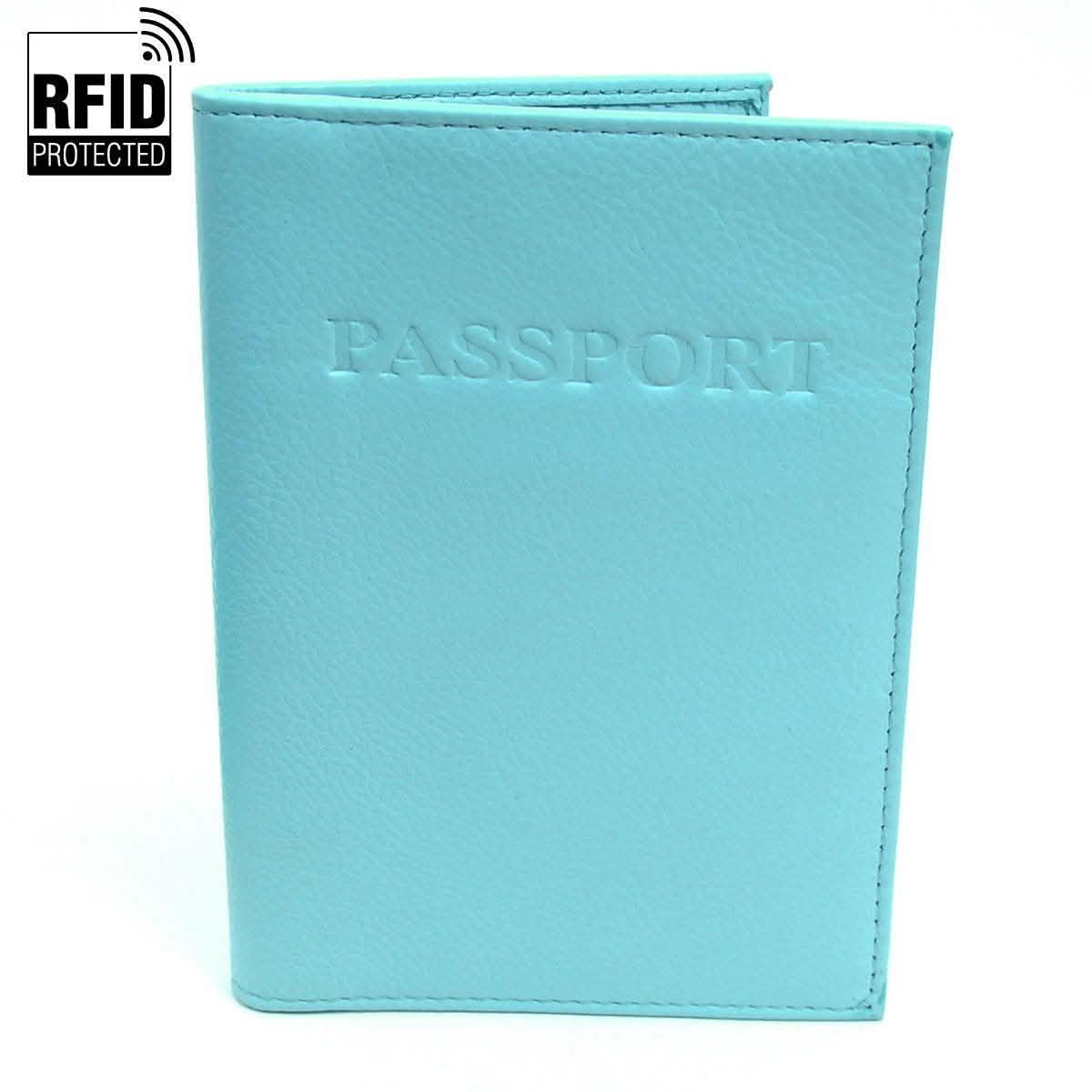 Genuine Leather RFID Passport Holder by DailySale