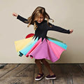 Girls' Rainbow Casual Dress by DailySale