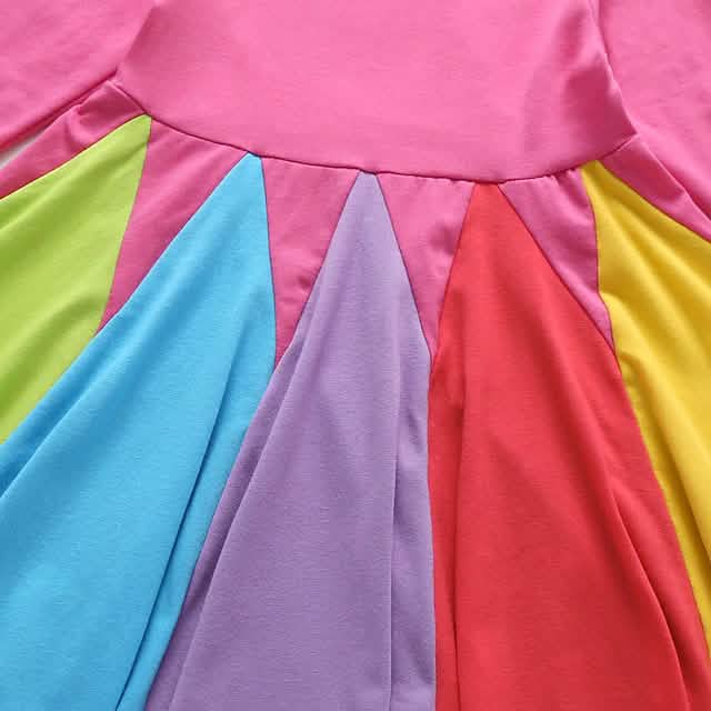 Girls' Rainbow Casual Dress by DailySale