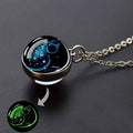 Glow-in-the-Dark Zodiac Pendant Necklace by DailySale