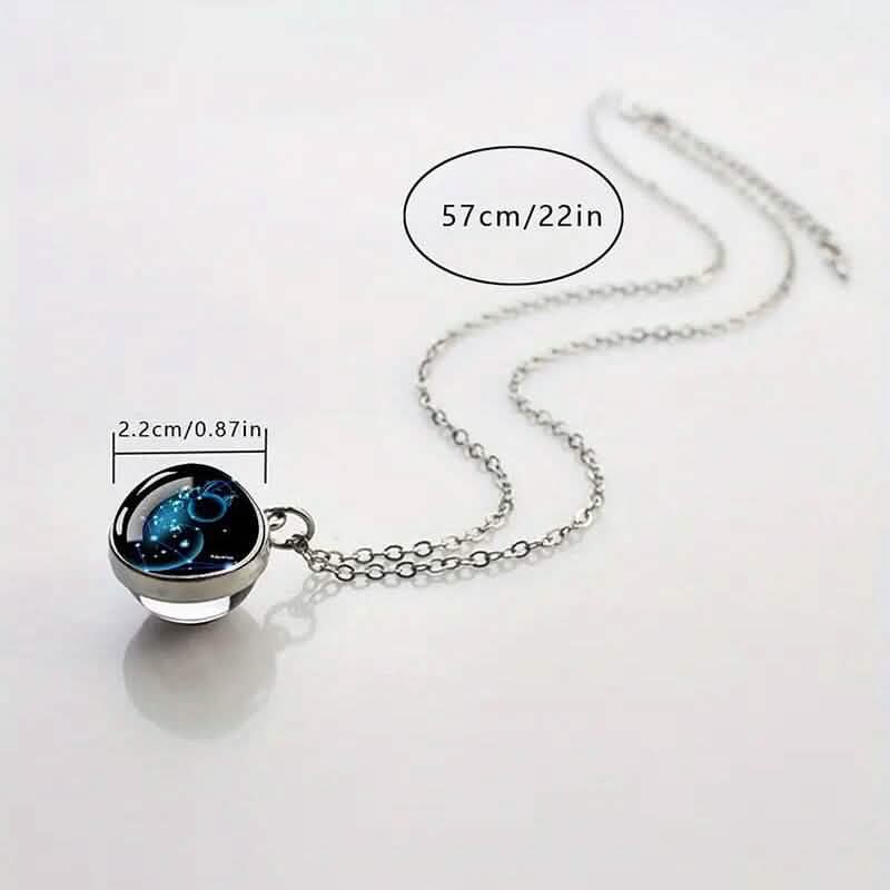 Glow-in-the-Dark Zodiac Pendant Necklace by DailySale