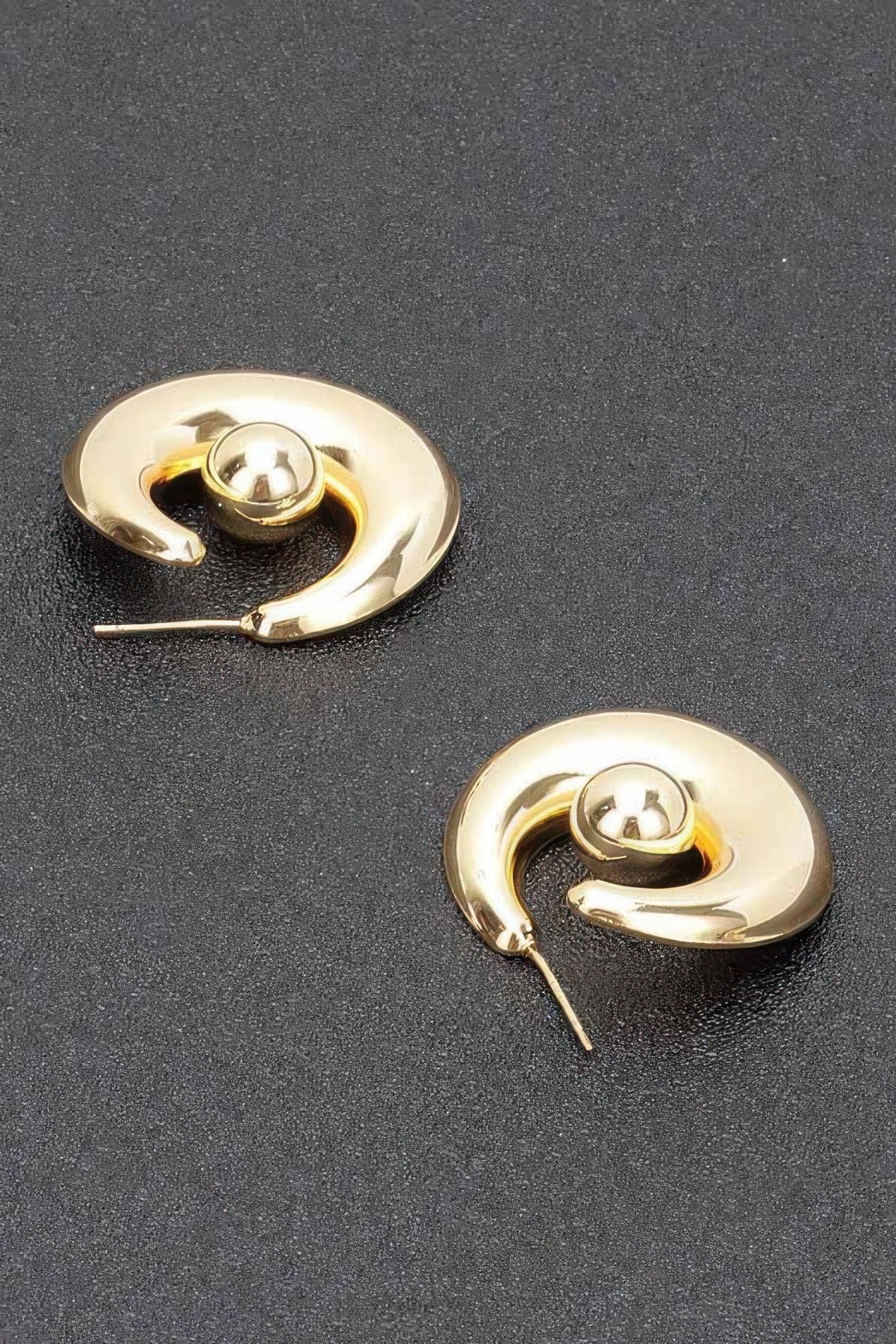 Gold Plated Metal Earring by Tigbul's Variety Fashion Shop