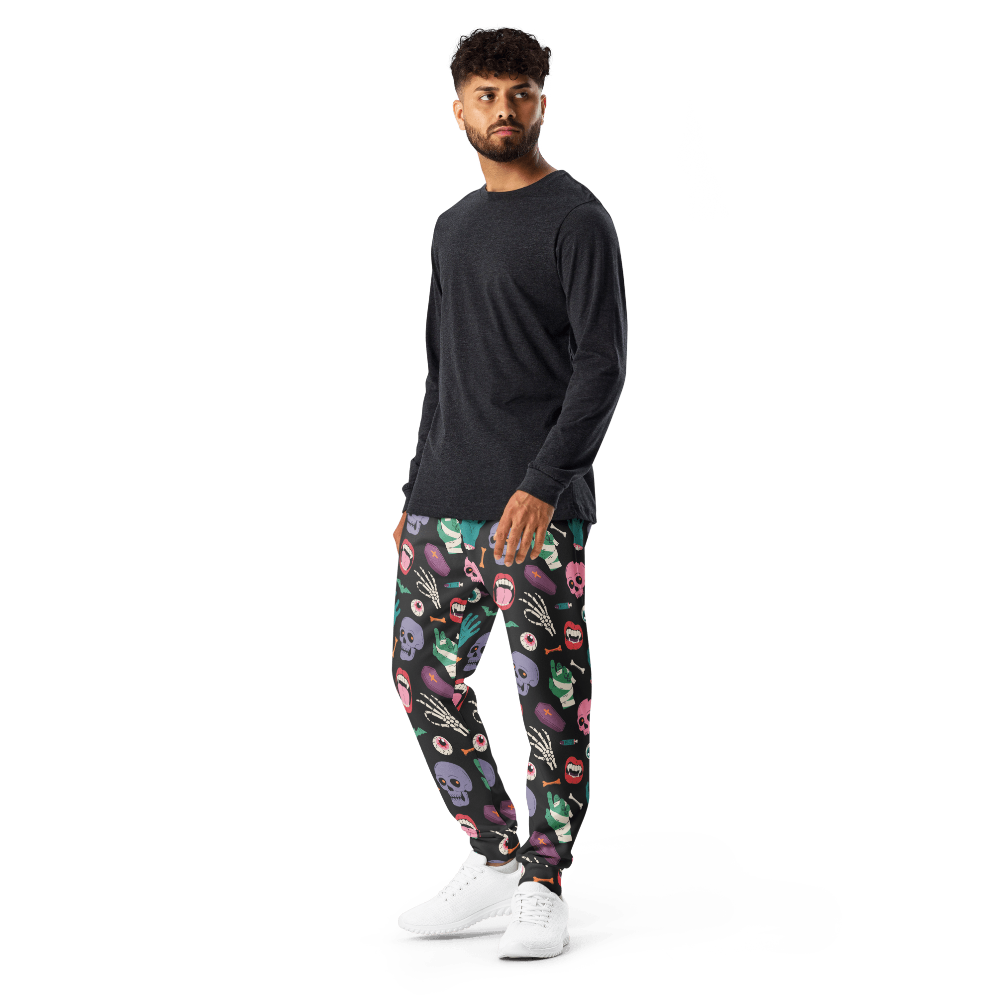 Graveyard Smash Joggers by Goth Cloth Co.