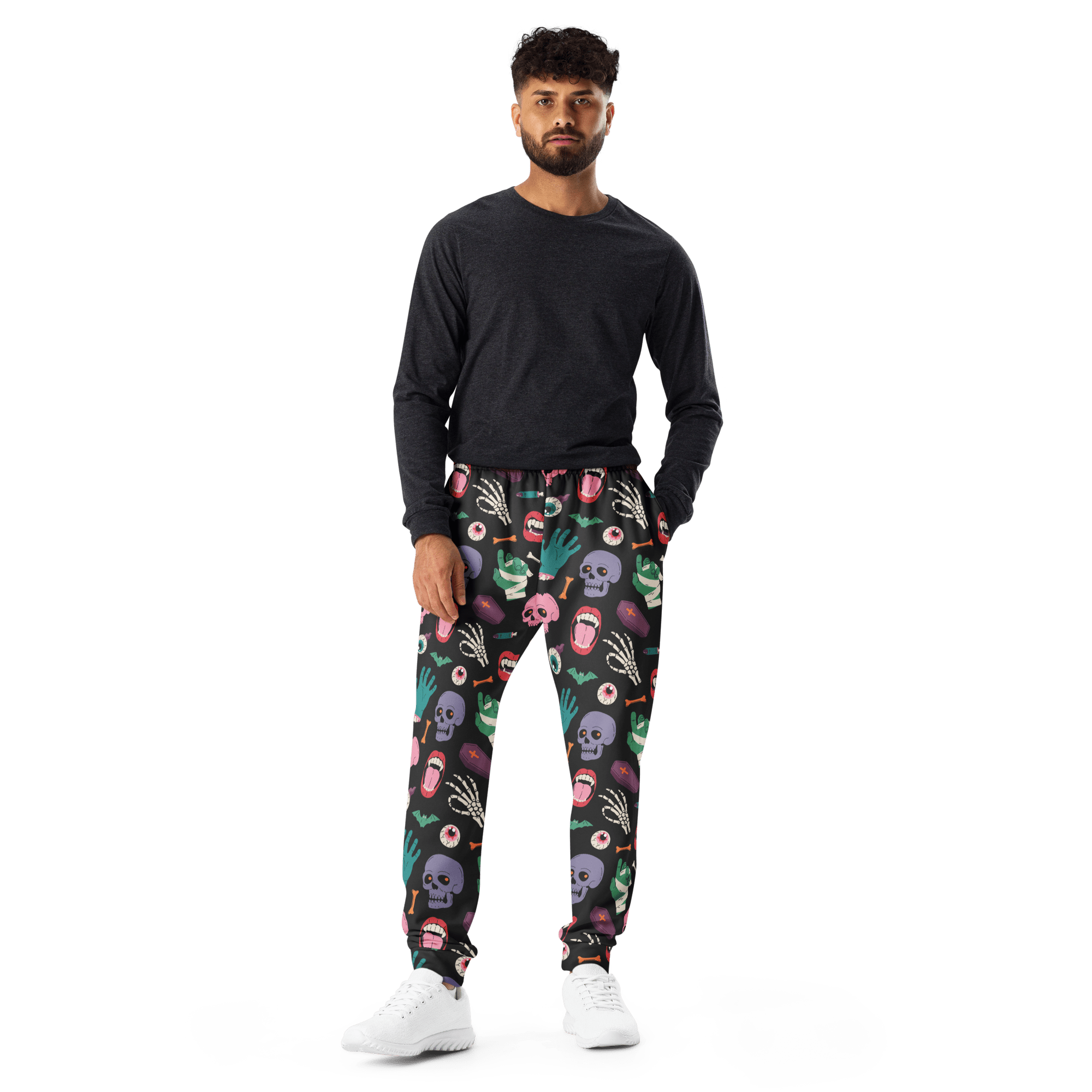 Graveyard Smash Joggers by Goth Cloth Co.