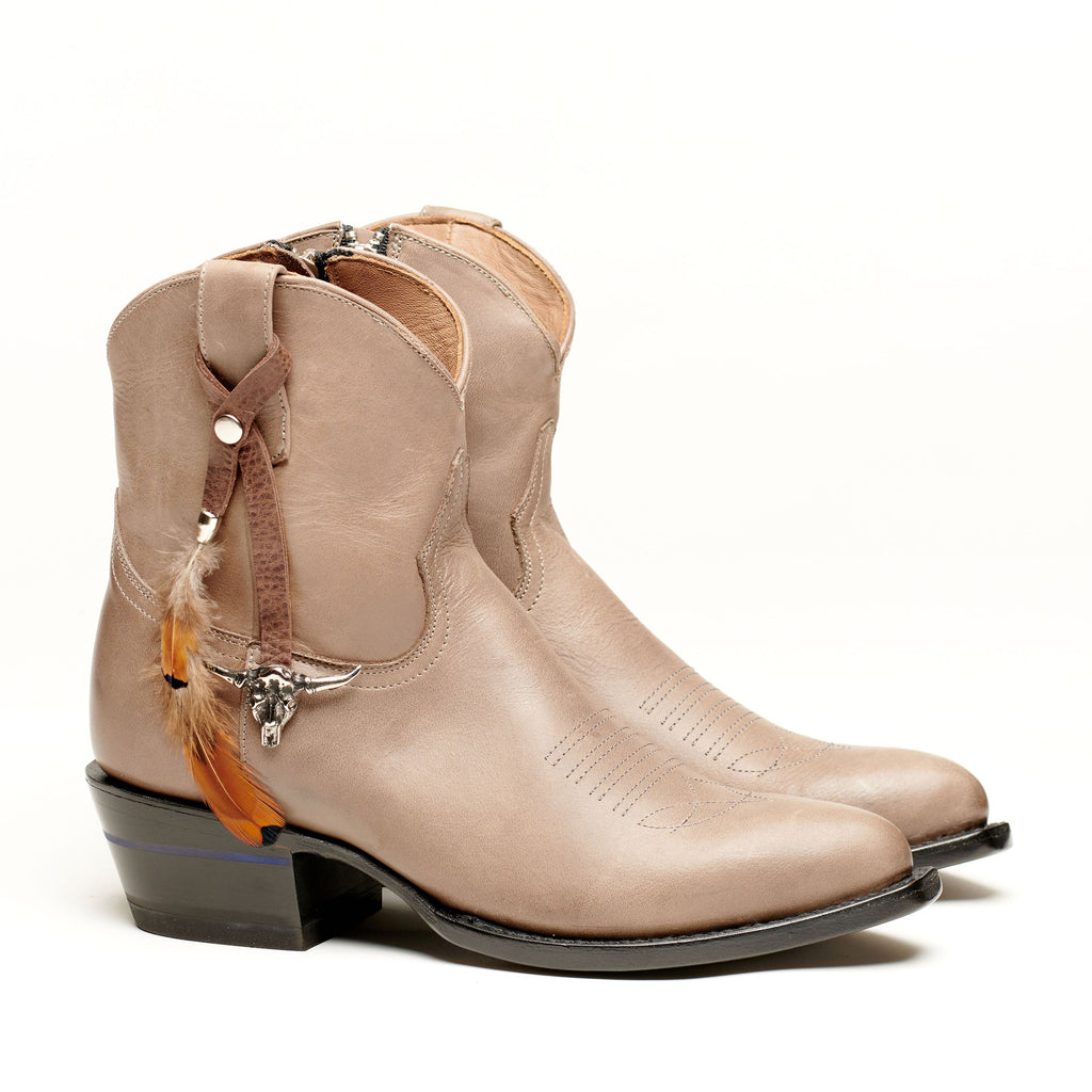 Feathered Boot Charm by Alvies