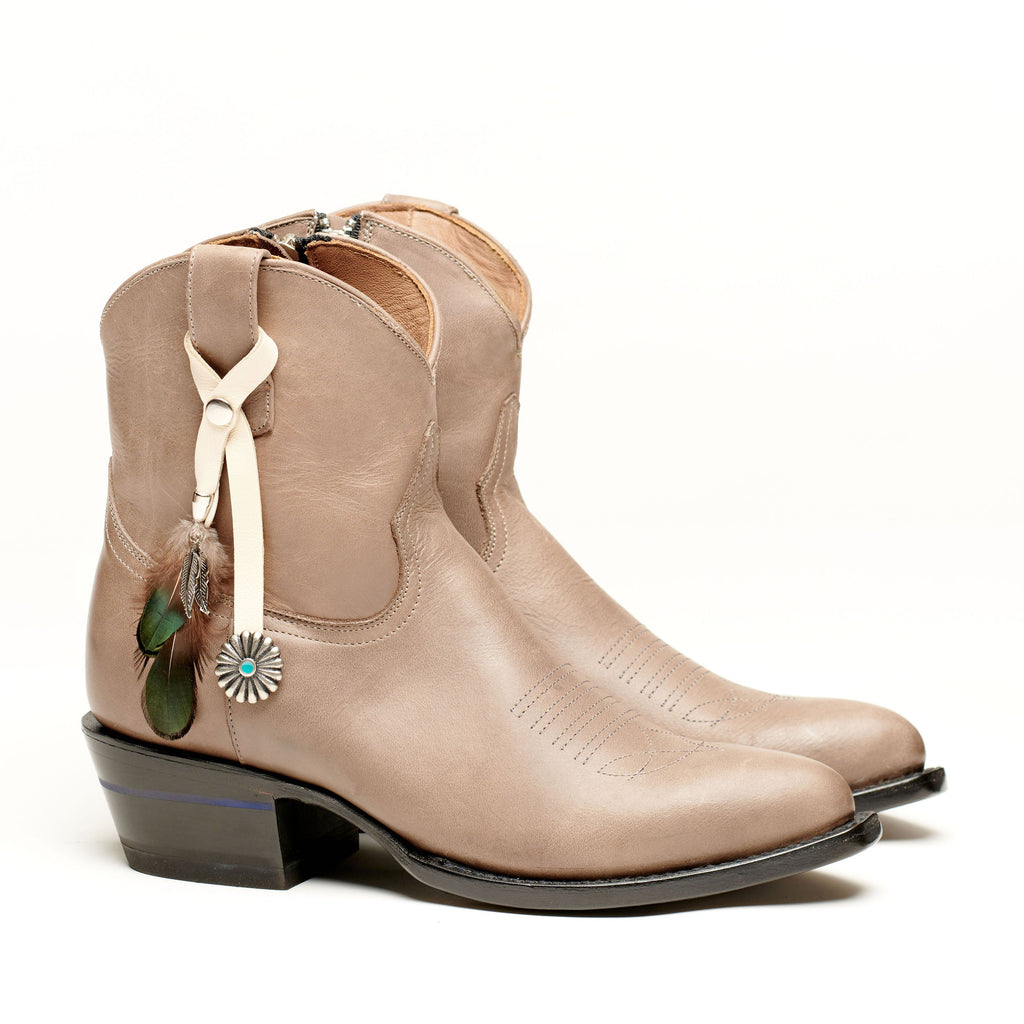 Feathered Boot Charm by Alvies