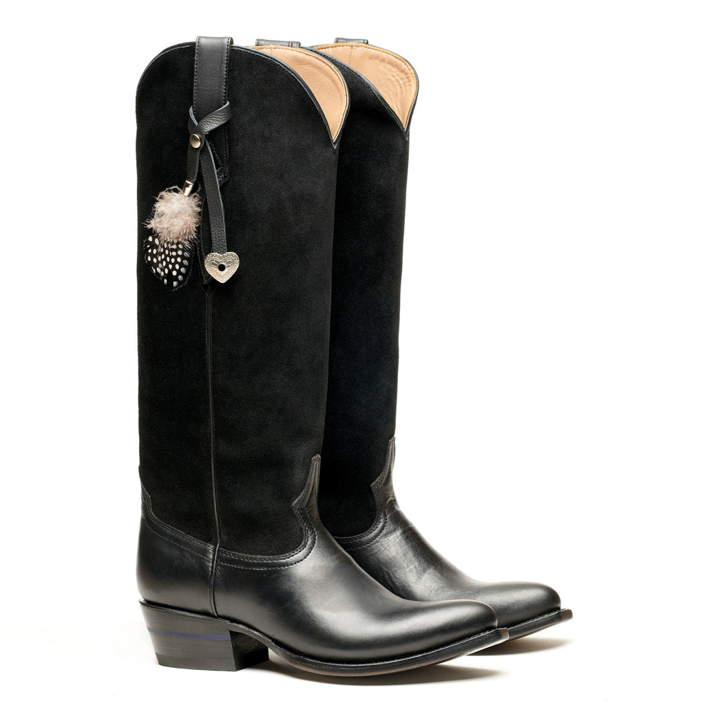 Feathered Boot Charm by Alvies