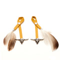 Feathered Boot Charm by Alvies