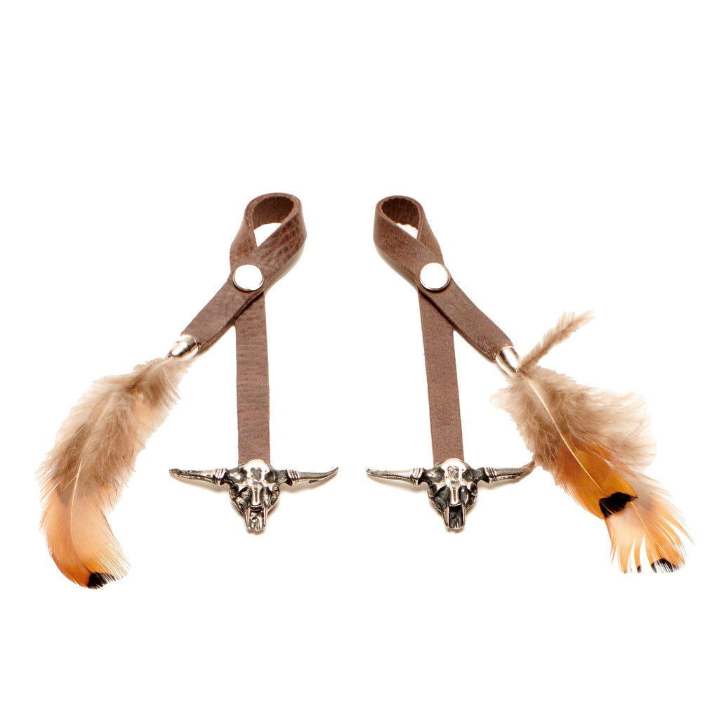 Feathered Boot Charm by Alvies