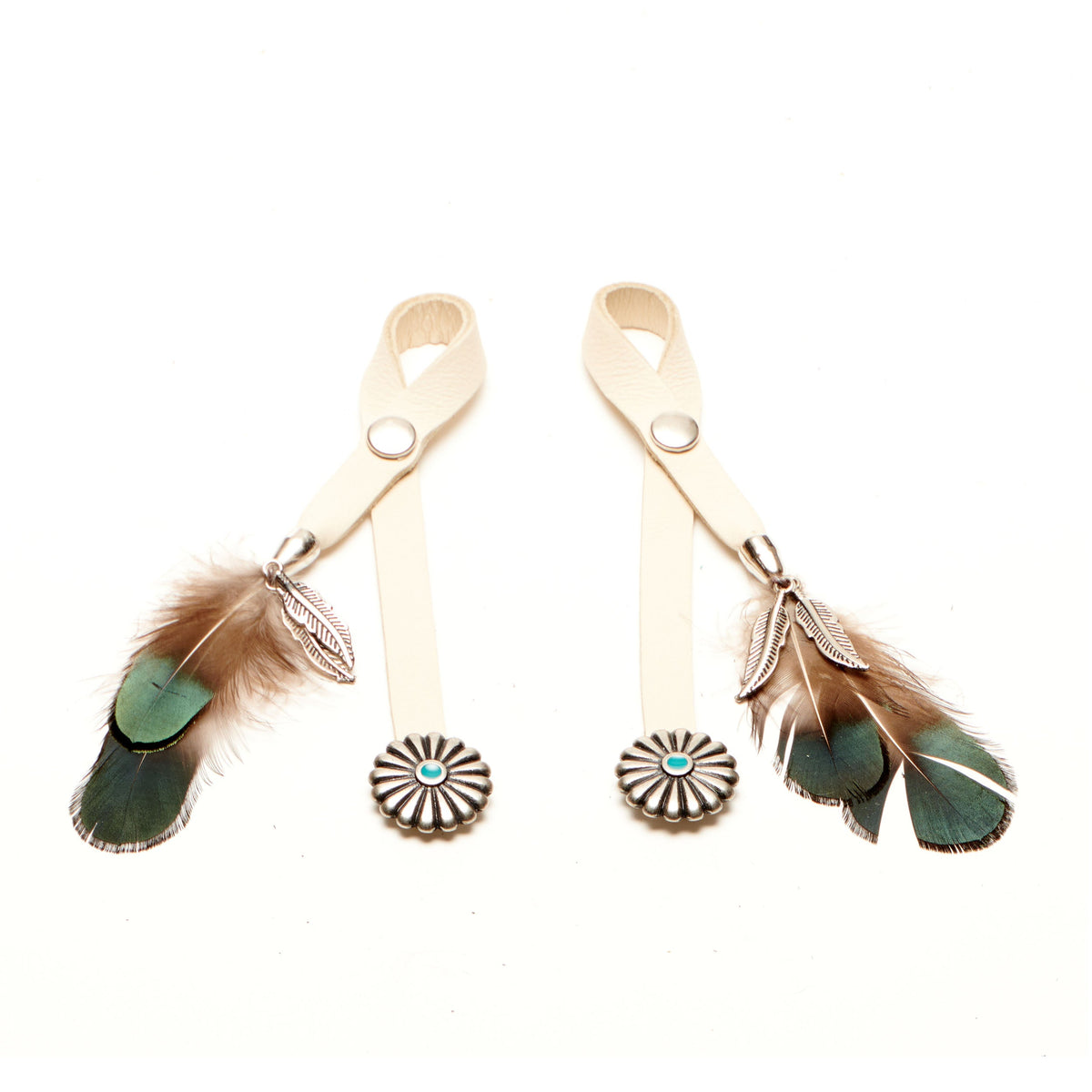 Feathered Boot Charm by Alvies