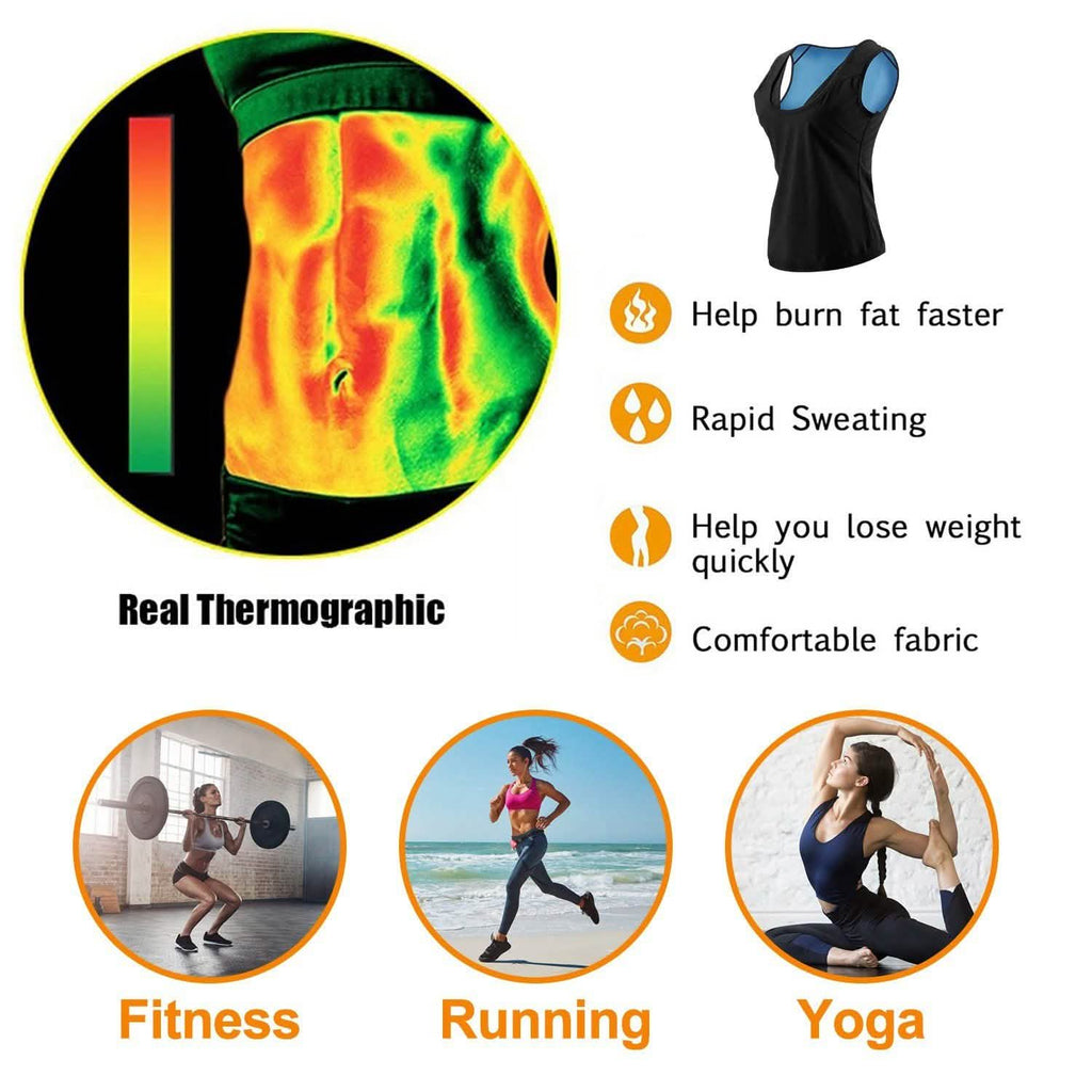 Heat Trapping Pullover Sweat Gym Vest by DailySale