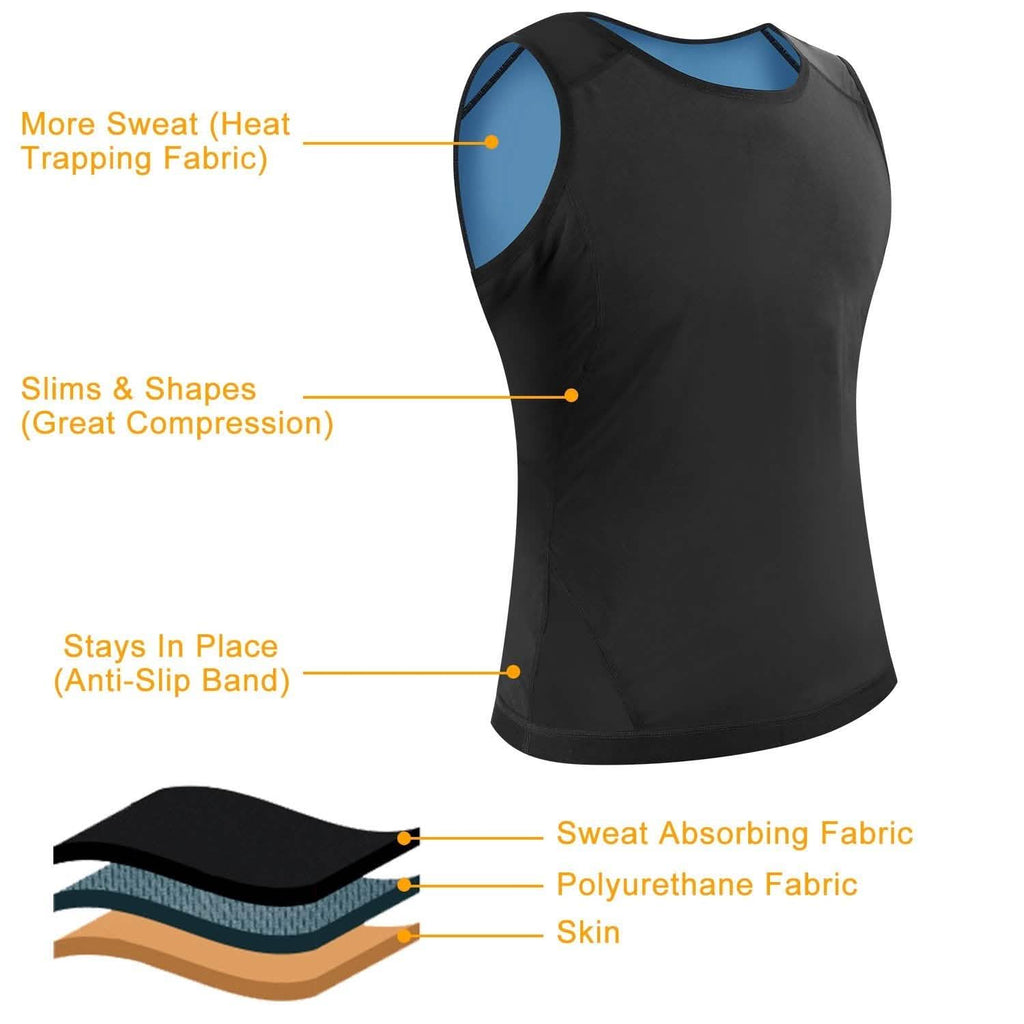 Heat Trapping Pullover Sweat Gym Vest by DailySale